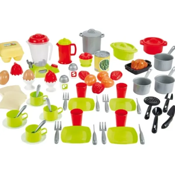 Ecoiffier Cuisine Et Dinette<Coffret Dinette Et Ustensiles De Cuisine