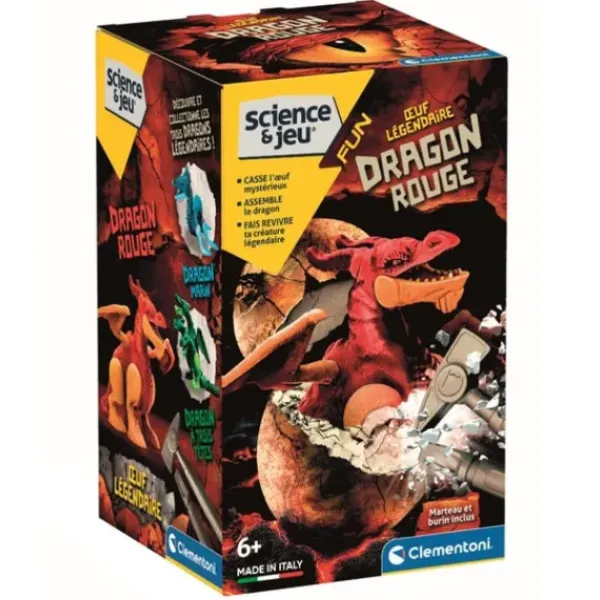 Clementoni Mondes Imaginaires<Coffret Dragon Rouge