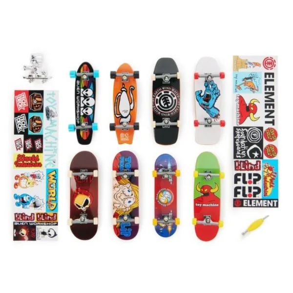 Spin Master Jeux De Récréation<Coffret 25Eme Anniversaire Tech Deck - 8 Finger Skates