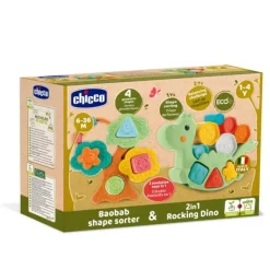 Chicco Jouets À Emboîter, À Empiler<Coffret Eveil Eco - Trieurs De Formes Et Jouets A Empiler