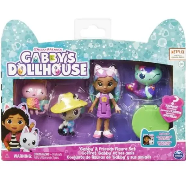 Spin Master Poupées<Coffret Gabby Et Ses Amis - Gabby Et La Maison Magique