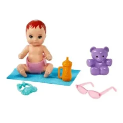 Mattel Barbie Et Poupées Mannequin<Coffret Poupee Barbie Skipper Baby-Sitter Poussette