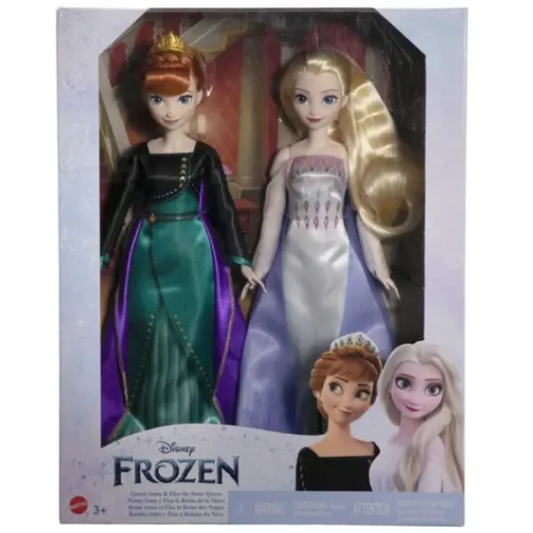 Mattel Poupées<Coffret Poupées Anna Et Elsa - La Reine Des Neiges