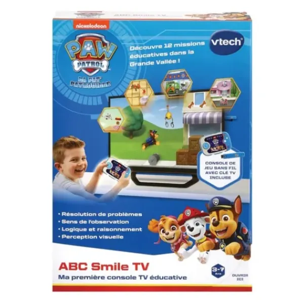 VTech Ordinateurs Et Jeux Interactifs<Console Tv Educative Pat'Patrouille - Abc Smile Tv