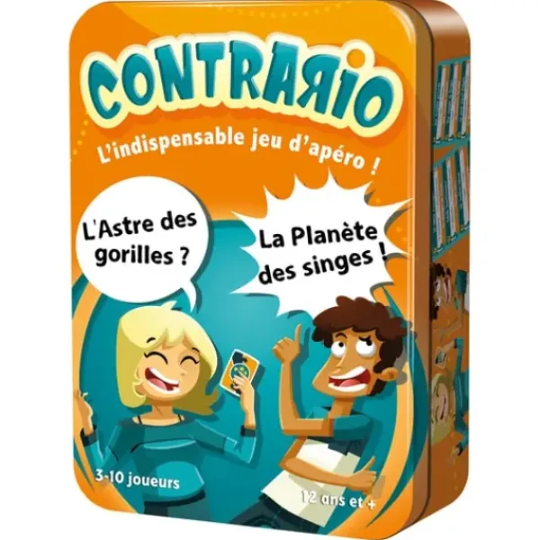 Asmodée Jeux De Voyage<Contrario Boite Metal