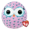 TY Peluches Porte-clés<Coussin Peluche Chouette - 20 Cm