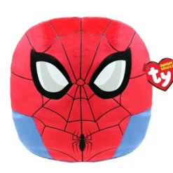 TY Peluches Super-héros Et Personnages<Coussin Squish A Boos Marvel - Spiderman 20 Cm
