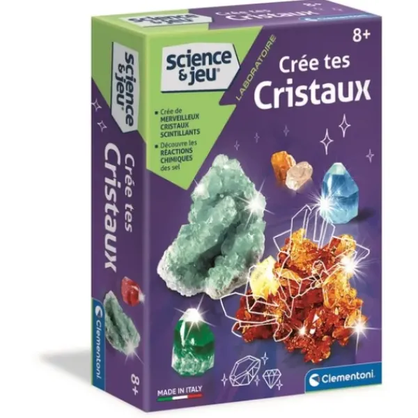 Clementoni Jeux Scientifiques<Cree Tes Cristaux