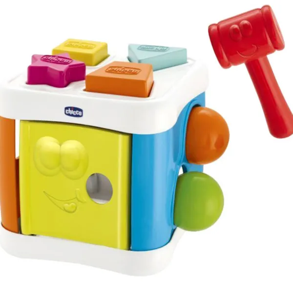 Chicco Jouets À Emboîter, À Empiler<Cube A Formes 2 En 1