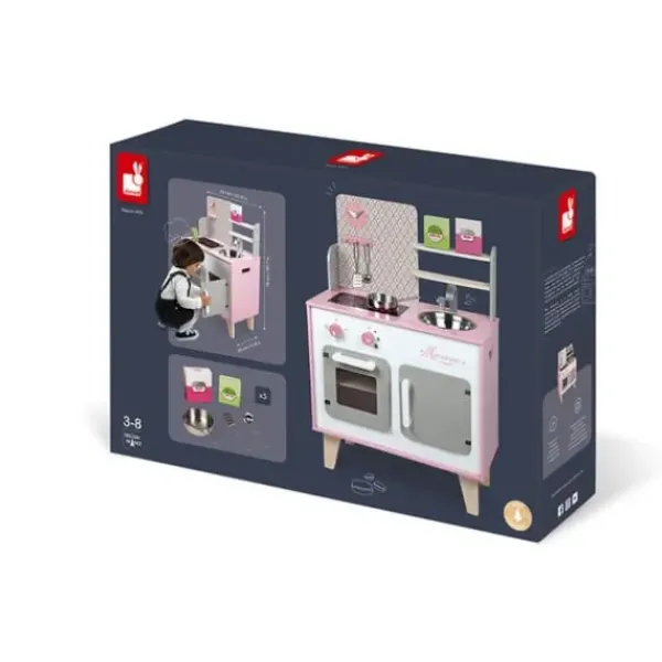 Janod Cuisine Et Dinette<Cuisine Macaron En Bois