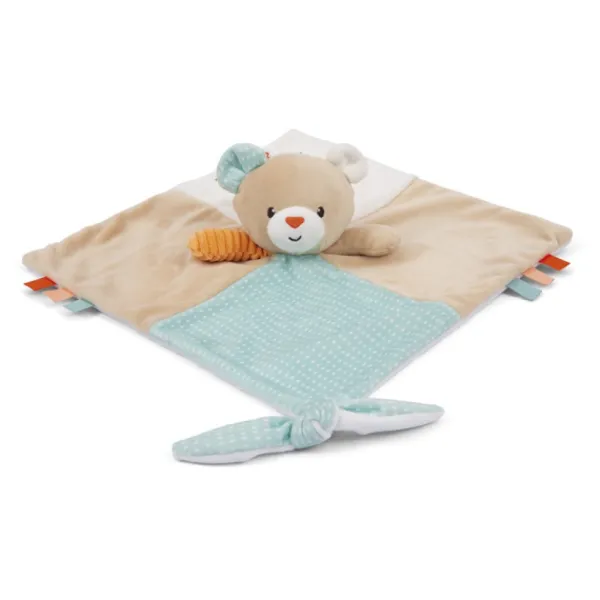 Baby Smile Doudous<Doudou Carre De Tissus Ourson Mignon - Soft
