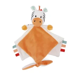 Baby Smile Doudous<Doudou Carre De Tissus Petit Zebre - Soft