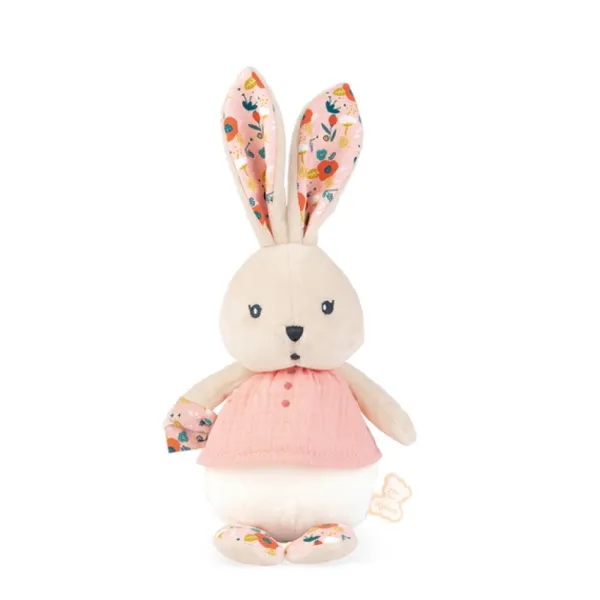 Kaloo Doudous<Doudou Pantin Lapin Coquelicot 25 Cm - Kdoux
