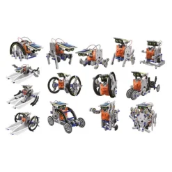 Buki Meccano, Engrenages<Energie Solaire 14 En 1