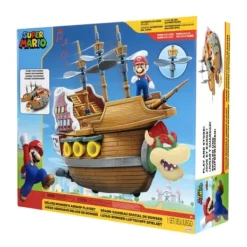 Jakks Pacific Figurines<Ensemble Mario Et Bateau Volant De Bowser