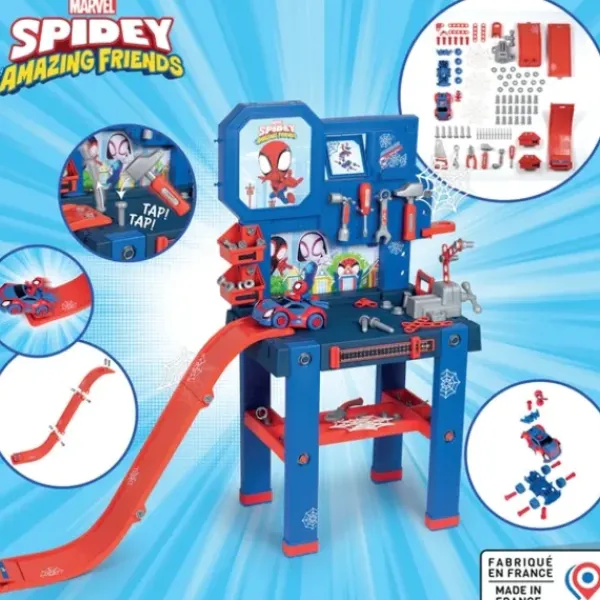 Smoby Bricolage<Etabli Bricolo Center Spidey