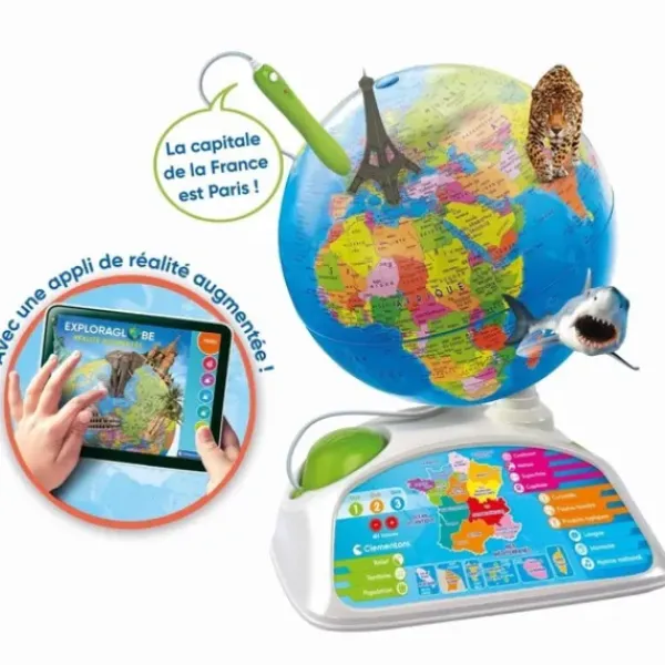 Clementoni Découvrir Le Monde<Exploraglobe - Globe Interactif Avec Realite Augmentee