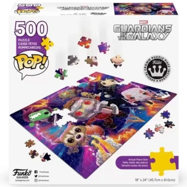 Funko Puzzles Enfants De 250 À 1000 Pièces< Pop - Puzzle 500 Pieces - Les Gardiens De La Galaxie