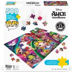 Funko Puzzles Enfants De 250 À 1000 Pièces< Pop - Puzzle 500 Pieces - Alice Au Pays Des Merveilles