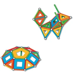 Geomag Constructions Magnétiques, Billes< - Ecofriendly 78 Pieces Panels Supercolor