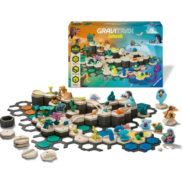Ravensburger Constructions Magnétiques, Billes<Gravitrax Junior Starter Set My Planet - 4 Themes