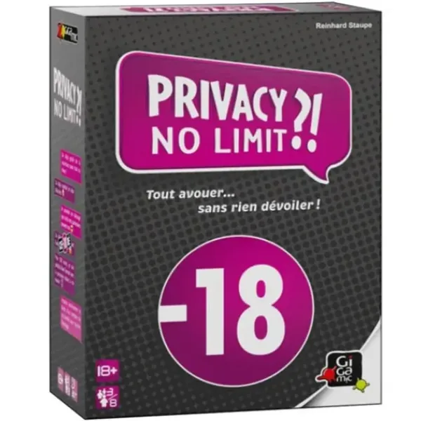 Gigamic Jeux De Société Adultes<Jeu D'Ambiance-Privacy No Limit