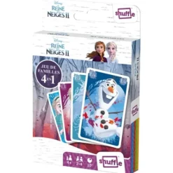 Cartamundi Jeux De Cartes<Jeu De 7 Familles 4 En 1 - La Reine Des Neiges