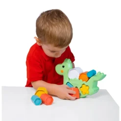 Chicco Jouets À Emboîter, À Empiler<Jeu D'éveil - Lino Le Dino 3 En 1 - Ecologique
