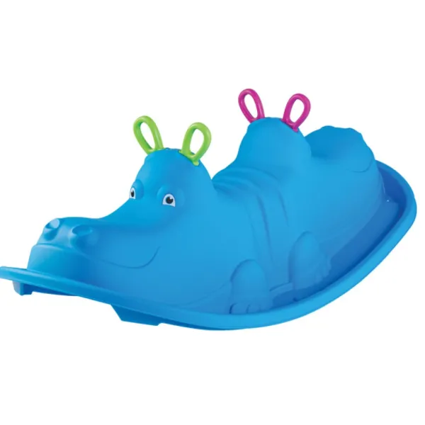 SUN and SPORT Porteurs & Jouets À Bascules<Jouet A Bascule 3 Places - Hippopotame