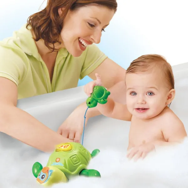 VTech Jouets Pour Le Bain<Jouet De Bain - Maman Tortue Et Son Bebe Nageur