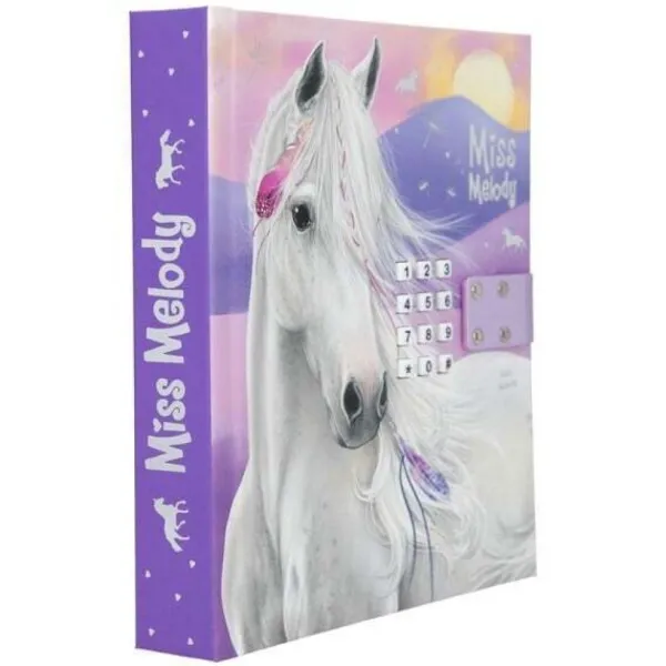 Top Model Bagages Et Papeterie<Journal Intime Miss Melody Avec Code