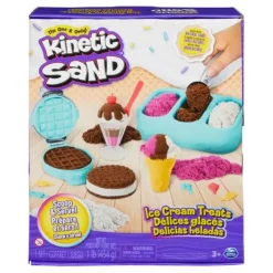 Spin Master Mosaïque, Sable Et Paillettes<Kinetic Sand - Coffret Delices Glaces - Sable Magique A Modeler