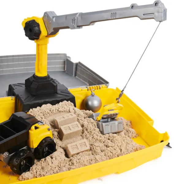 Spin Master Mosaïque, Sable Et Paillettes<Kinetic Sand - Mallette De Construction - Sable Magique A Modeler