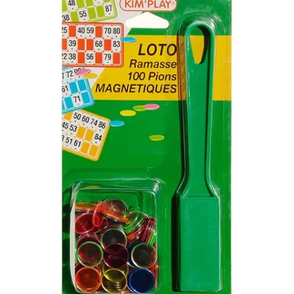 Kim Play Jeux De Plateau<Kit Loto : Ramasse Jetons Et 100 Pions