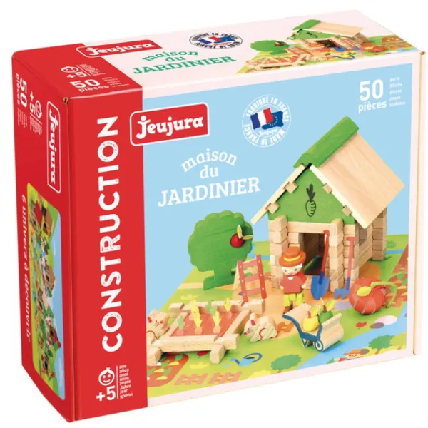 Jeujura Planchettes Et Construction En Bois<La Maison Du Jardinier En Bois 50 Pieces