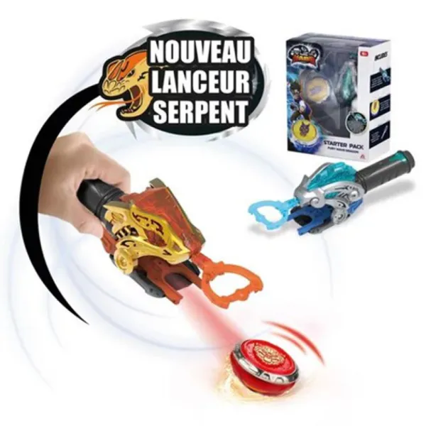 Auldey Jeux De Récréation<Lanceur Serpent Furywave Infinity Nado Avec Toupie