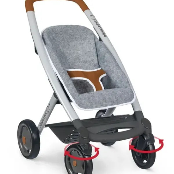 Smoby Poussettes Poupons<Landau Bebe Confort 3 En 1 Gris