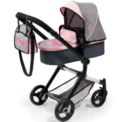 LOVE BEBE Accessoires Poupons<Landau Combine 2 En 1 -68 Cm