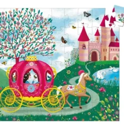 Djeco Puzzles Enfants De 50 À 249 Pièces<Le Carrosse D'Elise 54 Pieces