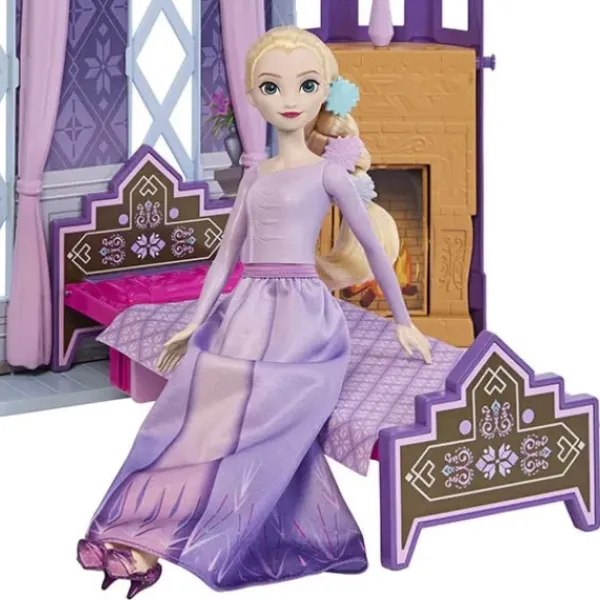 Mattel Maisons De Poupee<Le Chateau D'Arendelle Et Sa Poupee Elsa - La Reine Des Neiges
