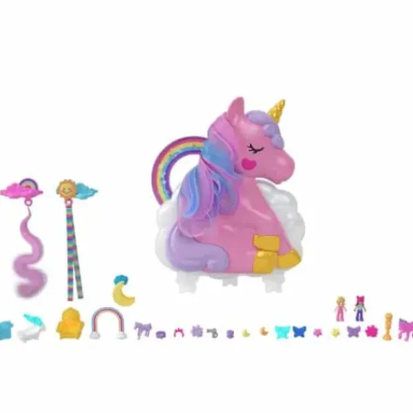 Mattel Figurines<Le Salon Licorne Arc-En-Ciel - Polly Pocket