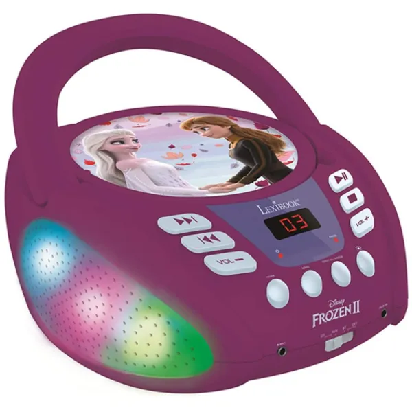 Lexibook Enceintes Bluetooth Et Casques Audio<Lecteur Cd Bluetooth - La Reine Des Neiges 2