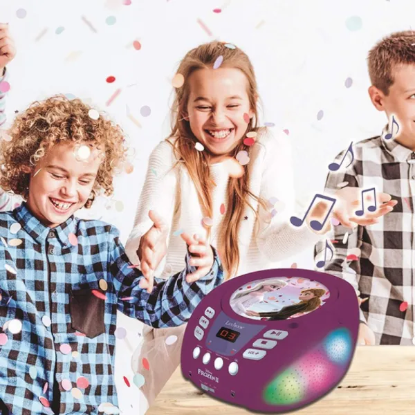 Lexibook Enceintes Bluetooth Et Casques Audio<Lecteur Cd Bluetooth - La Reine Des Neiges 2