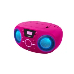 Bigben Enceintes Bluetooth Et Casques Audio<Lecteur Cd/Usb Portable Lumineux Rose