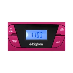 Bigben Enceintes Bluetooth Et Casques Audio<Lecteur Cd/Usb Portable Lumineux Rose