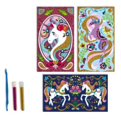 Janod Découpage, Collage, Pliage<Les Ateliers Du Calme - Paillettes Licornes