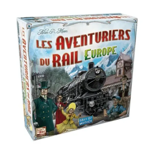 Asmodée Jeux De Stratégie<Les Aventuriers Du Rail Europe
