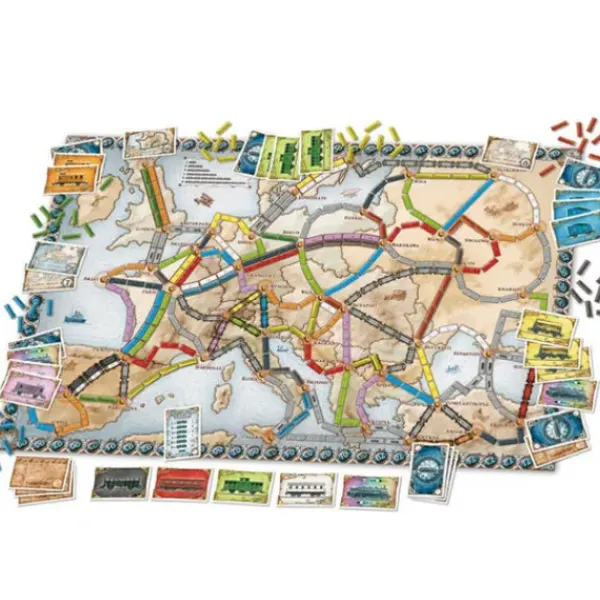 Asmodée Jeux De Stratégie<Les Aventuriers Du Rail Europe