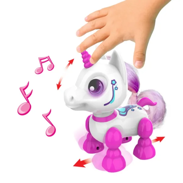 Ycoo Robots<Licorne Robot Interactive - - Robot Licorne Rose - 13 Cm
