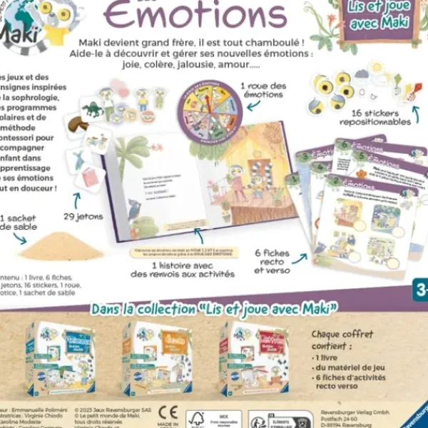 Ravensburger Découvrir Le Monde<Lis Et Joue Avec Maki - Les Emotions